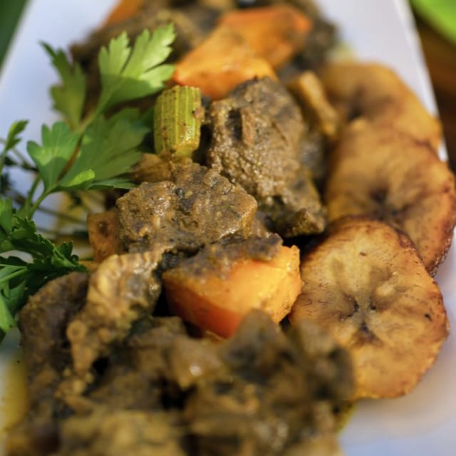 Curry Goat.